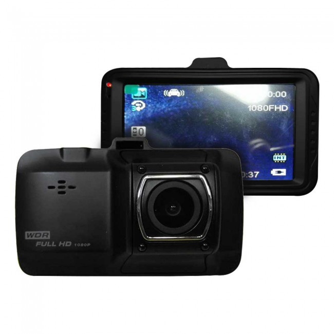 Margoun D101 Full HD 1080P WDR Dual Car Camera ( Rear &amp; Front ) DVR Camera Recorder with Night Vision