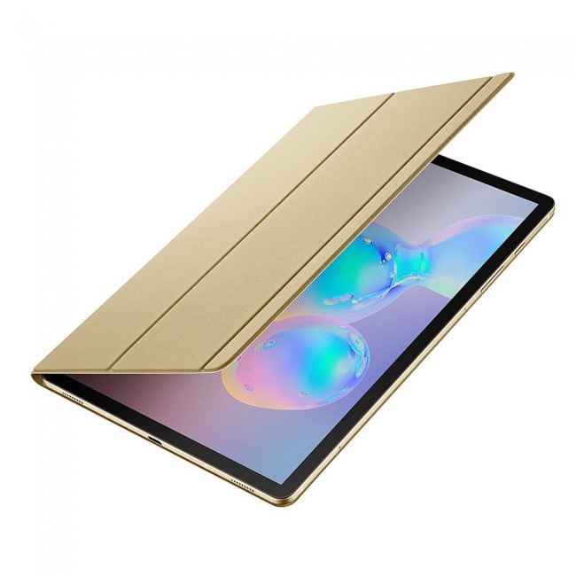 Margoun 2Pack Trifold Folio Case Cover for Samsung Galaxy Tab S6 10.5 inch T860 T865 - Gold Black