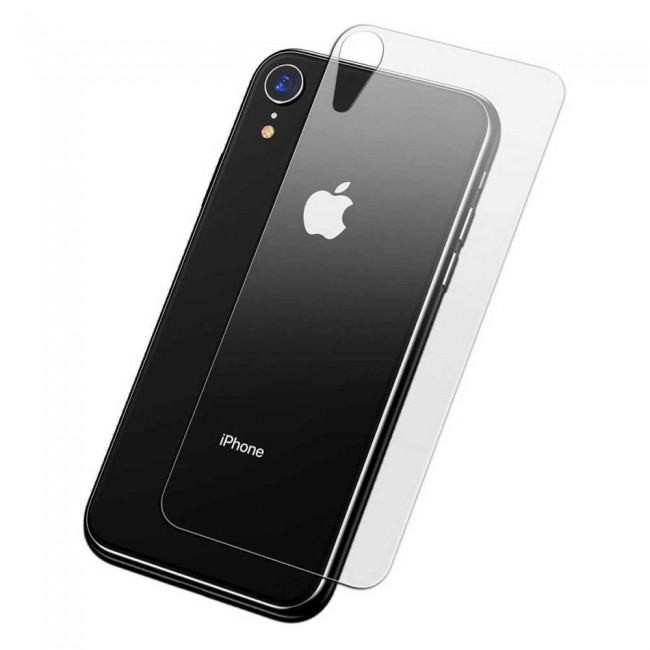 Margoun Back and 3D Front Tempered Glass Screen Protector for Apple iPhone XR