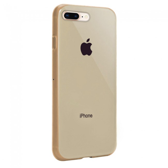 Margoun Glossy TPU Case Cover for Apple iphone 7 Plus - ( Red , Blue , Green , Purple , Gold , Beige , Cream , Yellow , Orange )