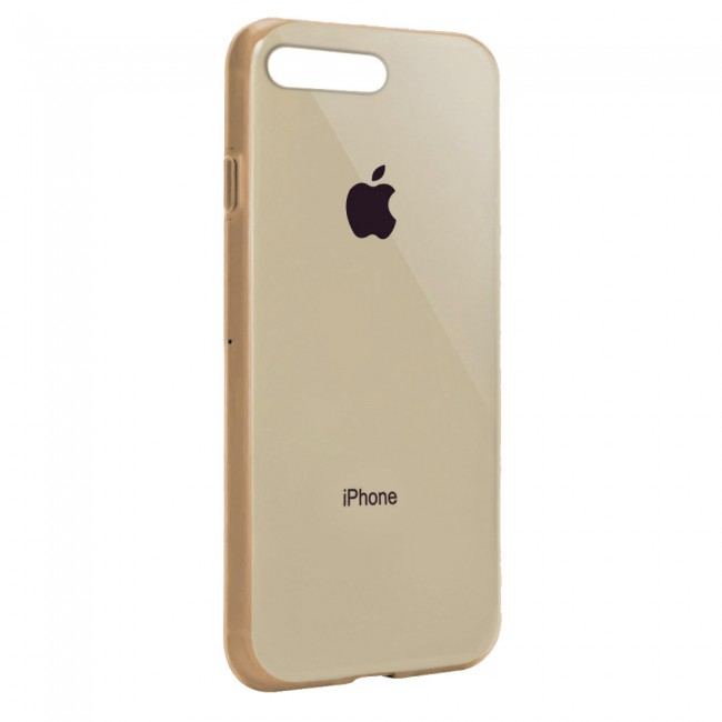 Margoun Glossy TPU Case Cover for Apple iphone 7 Plus - ( Red , Blue , Green , Purple , Gold , Beige , Cream , Yellow , Orange )