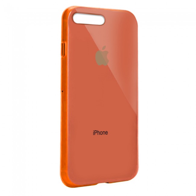 Margoun Glossy TPU Case Cover for Apple iphone 7 Plus - ( Red , Blue , Green , Purple , Gold , Beige , Cream , Yellow , Orange )