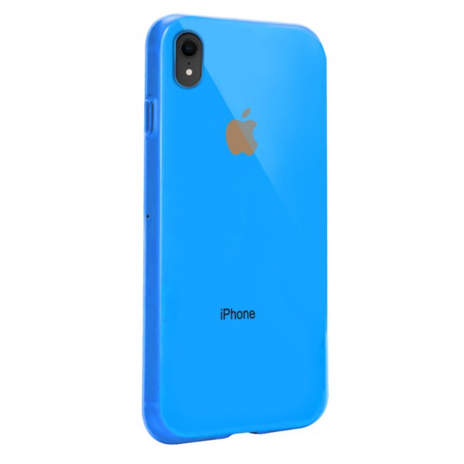 Margoun Glossy TPU Case Cover for Apple iphone  XR - ( Red , Blue , Green , Purple , Gold , Beige , Cream , Yellow , Orange )