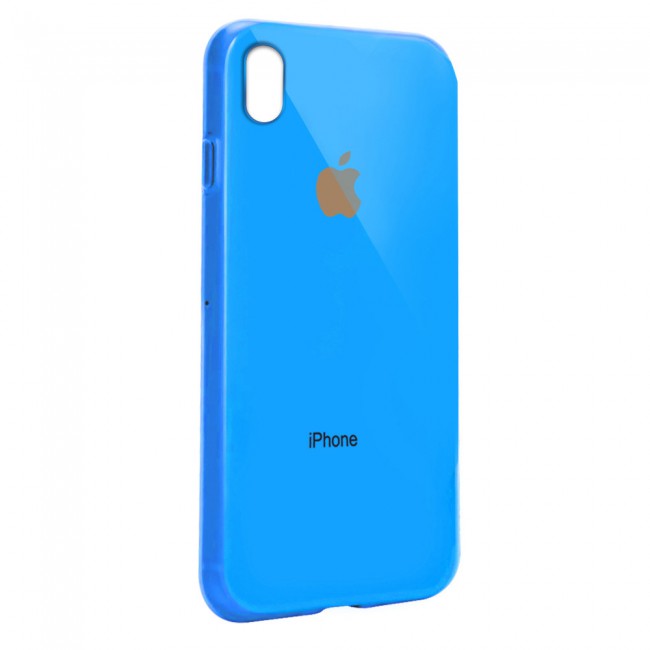 Margoun Glossy TPU Case Cover for Apple iphone  XR - ( Red , Blue , Green , Purple , Gold , Beige , Cream , Yellow , Orange )