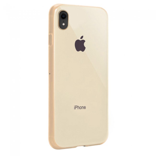 Margoun Glossy TPU Case Cover for Apple iphone  XR - ( Red , Blue , Green , Purple , Gold , Beige , Cream , Yellow , Orange )