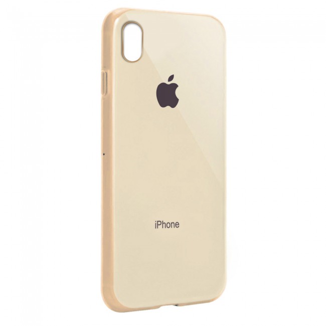 Margoun Glossy TPU Case Cover for Apple iphone  XR - ( Red , Blue , Green , Purple , Gold , Beige , Cream , Yellow , Orange )