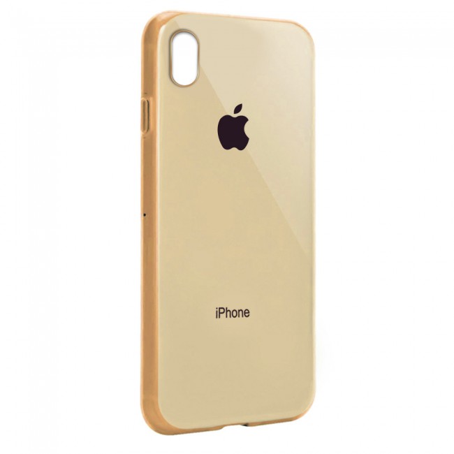 Margoun Glossy TPU Case Cover for Apple iphone  XR - ( Red , Blue , Green , Purple , Gold , Beige , Cream , Yellow , Orange )