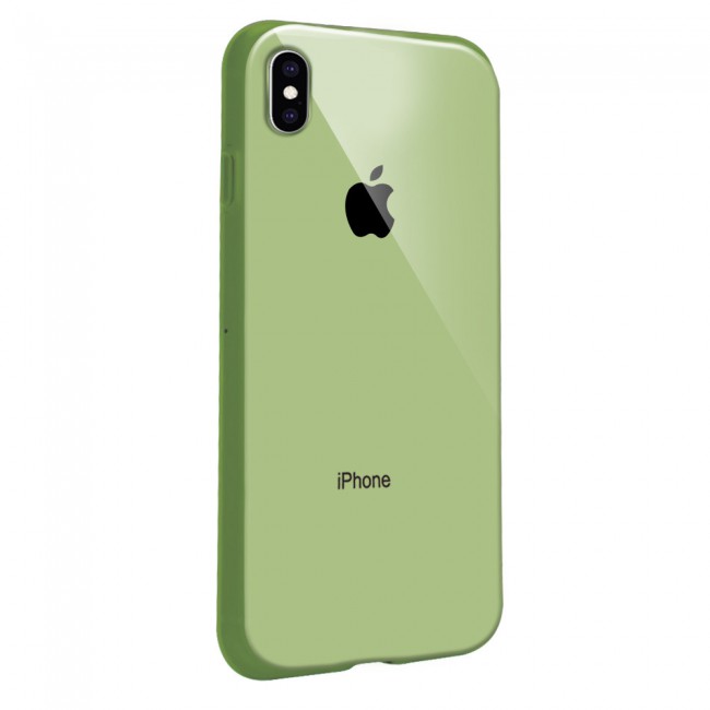 Margoun Glossy TPU Case Cover for Apple iphone XS - ( Red , Blue , Green , Purple , Gold , Beige , Cream , Yellow , Orange )