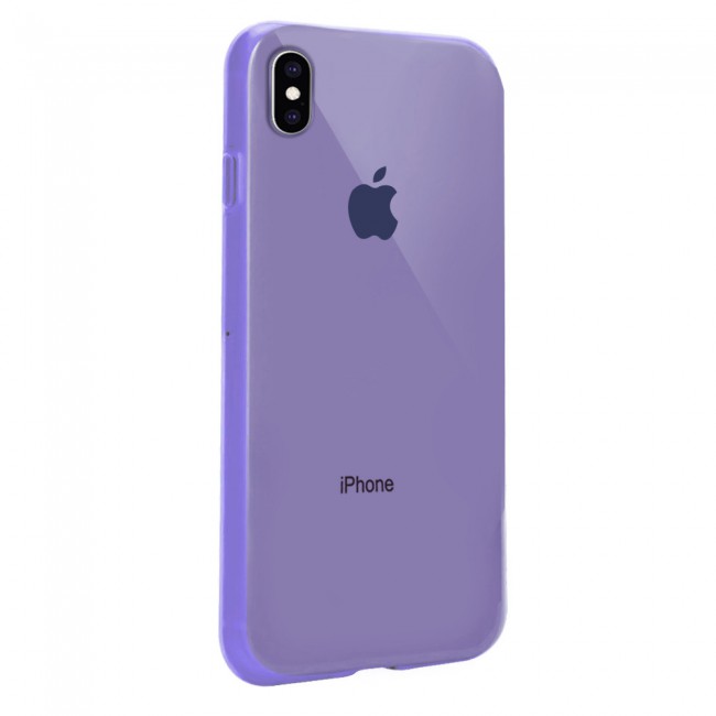 Margoun Glossy TPU Case Cover for Apple iphone XS - ( Red , Blue , Green , Purple , Gold , Beige , Cream , Yellow , Orange )