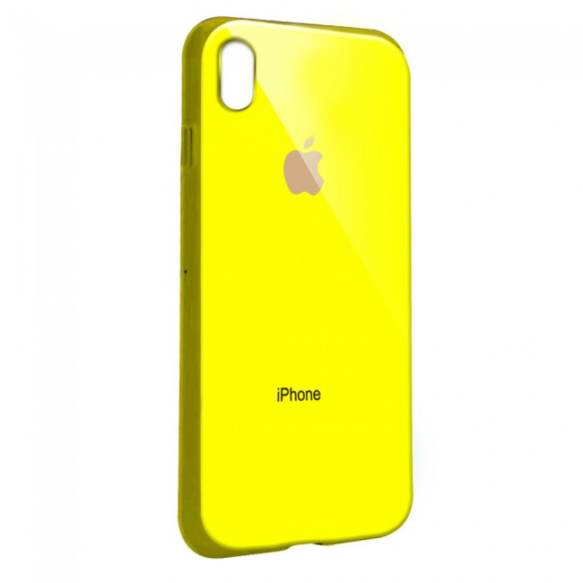 Margoun Glossy TPU Case Cover for Apple iphone XS - ( Red , Blue , Green , Purple , Gold , Beige , Cream , Yellow , Orange )