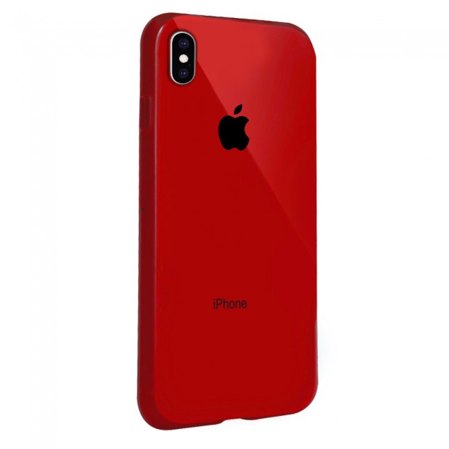 Margoun Glossy TPU Case Cover for Apple iphone XS - ( Red , Blue , Green , Purple , Gold , Beige , Cream , Yellow , Orange )