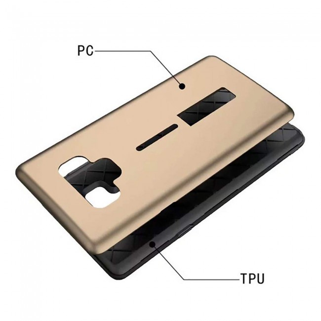 Margoun I Want Personality Not Trivial Strap Case Cover with Kickstand for Samsung Galaxy Note 9 – Black , Dark Blue , Red , Gold