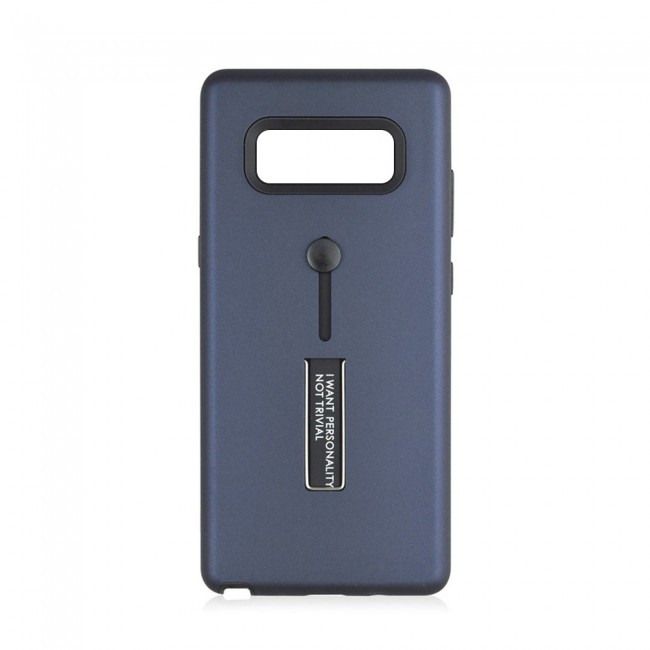 Margoun I Want Personality Not Trivial Strap Case Cover with Kickstand for Samsung Galaxy S10e / S10 Lite – Black , Dark Blue , Red , Gold