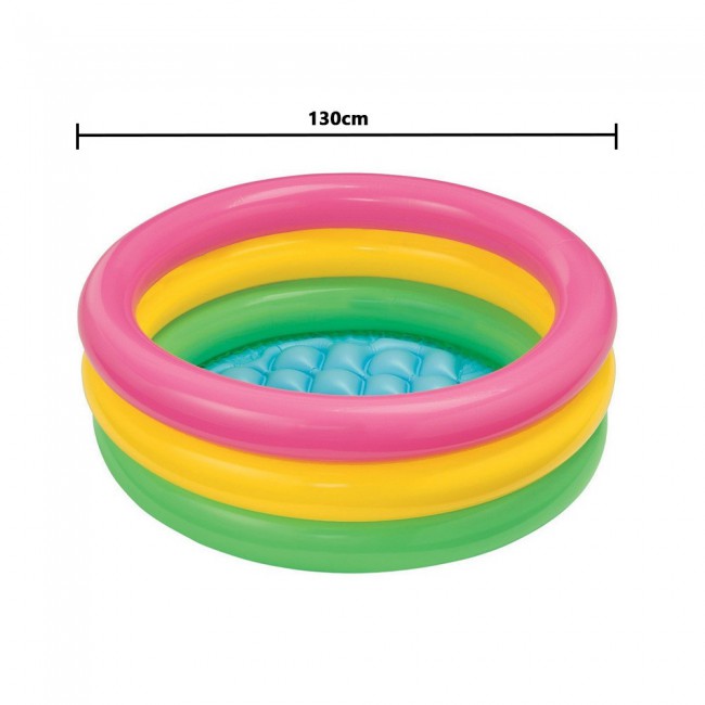 Margoun Inflatable Kids Pool Bath Tub 130cm