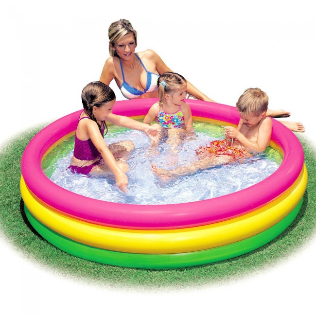 Margoun Inflatable Kids Pool Bath Tub 150cm