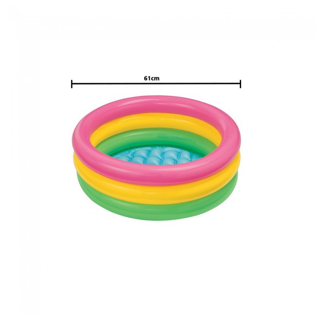 Margoun Inflatable Kids Pool Bath Tub 61cm