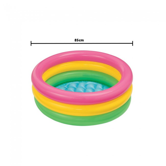 Margoun Inflatable Kids Pool Bath Tub 85cm 