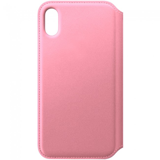 Margoun PU Leather Folio Case with Credit Card Slot  for Apple iphone X – Grey , Red , Pink