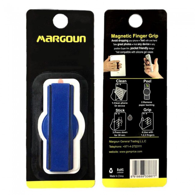 Margoun Magnetic Finger Grip Holder Strap for Samsung Galaxy A6s