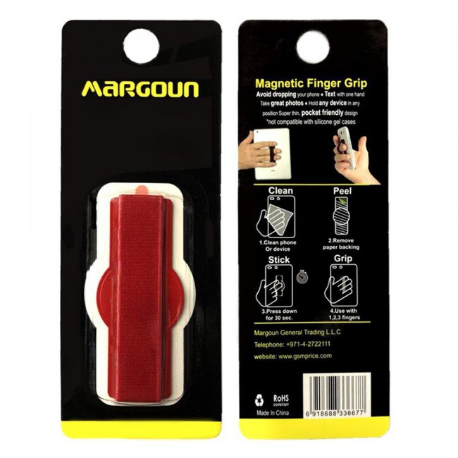 Margoun Magnetic Finger Grip Holder Strap for Samsung Galaxy A6s