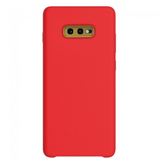 Margoun Protective Silicon Case for Samsung Galaxy S10e / S10 lite – Black , White , Red , Dark Blue , Light Blue , Purple