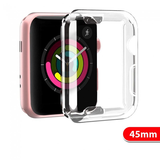 Margoun Protective TPU Case Cover for Apple Watch 45mm