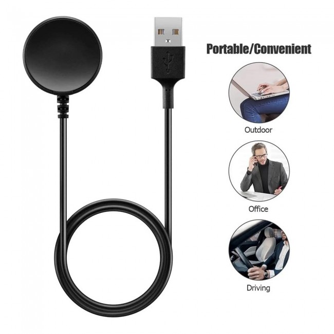 Margoun QI Wireless Charger for Galaxy Watch Active and Active 2 with USB Cable