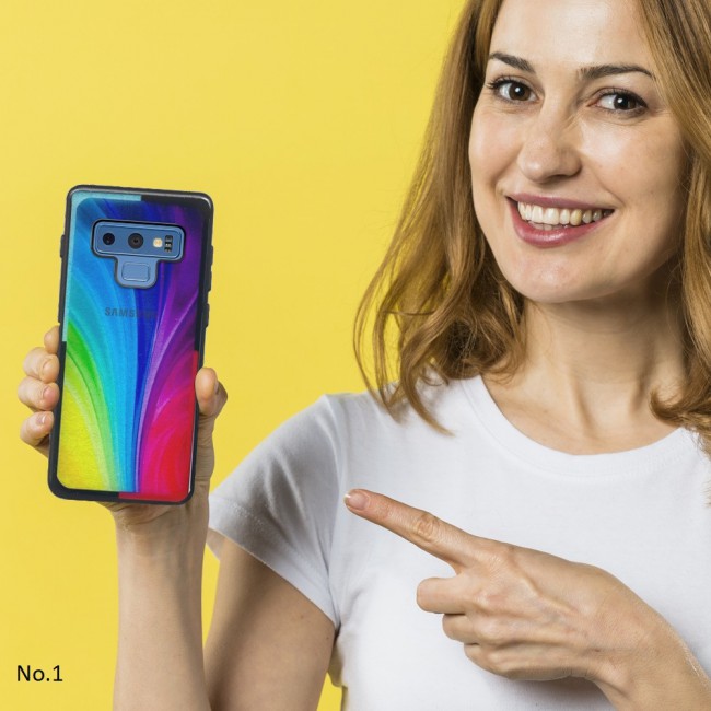 Margoun Rainbow Series Electroplated Soft TPU Case for Samsung Galaxy Note 9