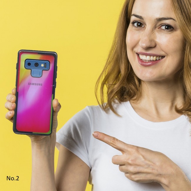 Margoun Rainbow Series Electroplated Soft TPU Case for Samsung Galaxy Note 9