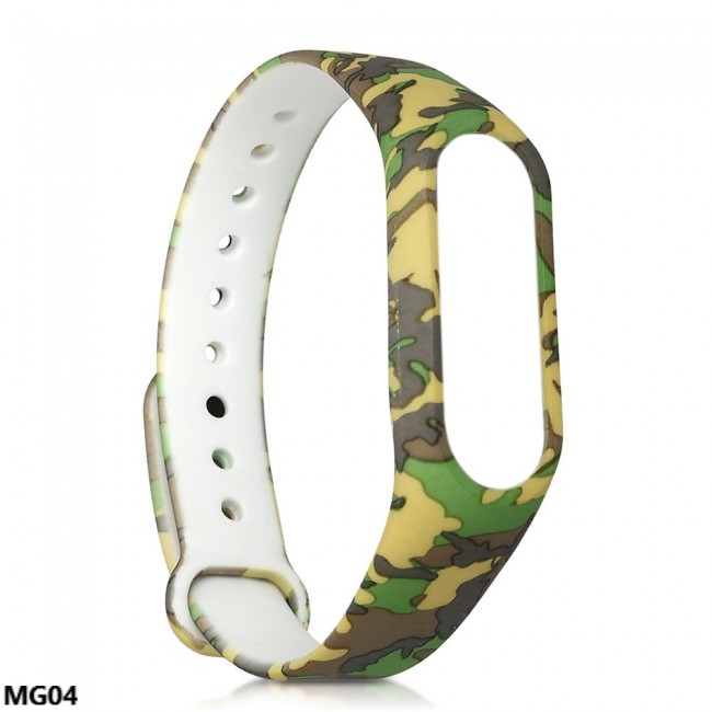 Margoun Printed Silicon Strap Replacement Band for Xiaomi MI Band 3 - MG01