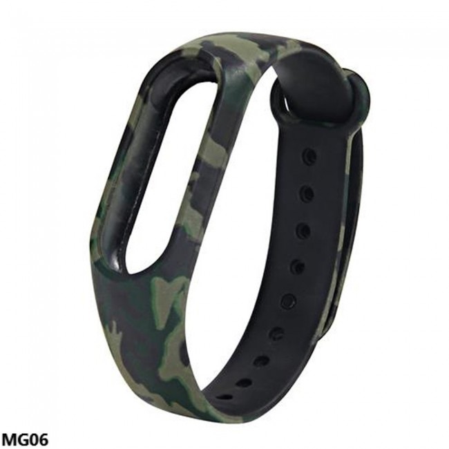 Margoun Printed Silicon Strap Replacement Band for Xiaomi MI Band 3 - MG01
