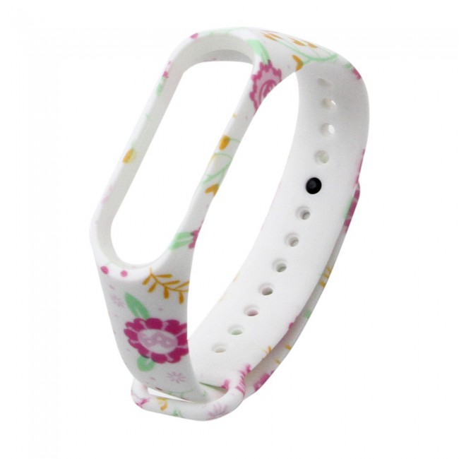 Margoun Printed Silicone Strap Replacement Band for Xiaomi MI Band 3 – MG02