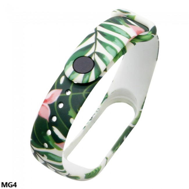 Margoun Printed Silicone Strap Replacement Band for Xiaomi MI Band 3 – MG02