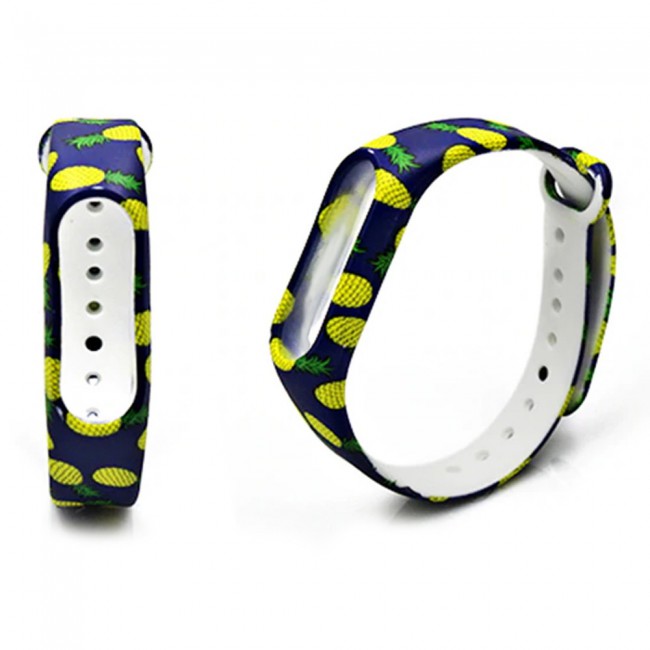 Margoun Printed Silicone Strap Replacement Band for Xiaomi MI Band 3 – MG02