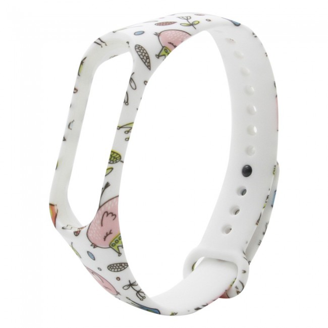 Margoun Printed Silicone Strap Replacement Band for Xiaomi MI Band 3 – MG02