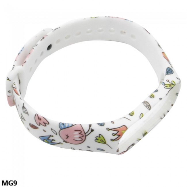 Margoun Printed Silicone Strap Replacement Band for Xiaomi MI Band 3 – MG02