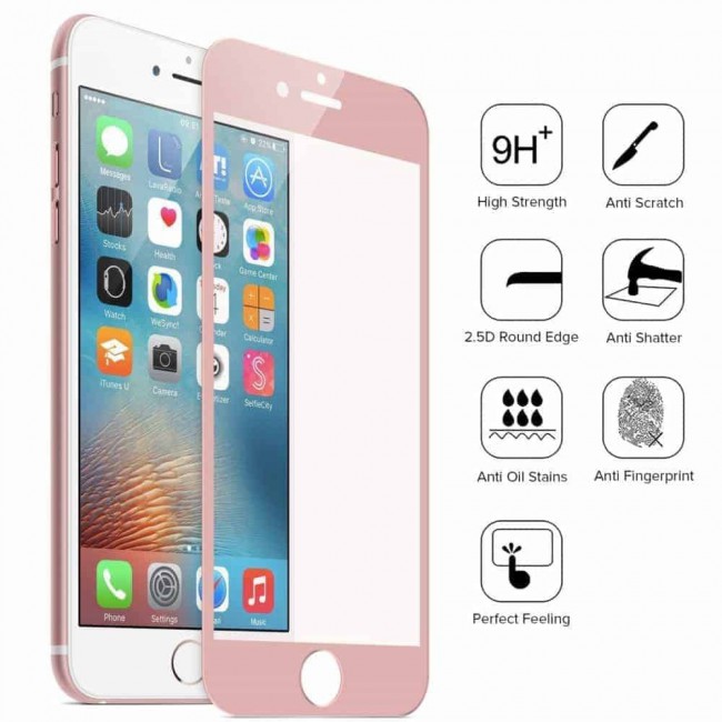 Margoun Grand Shieldz 3D Screen Protector for Apple iphone 7/8 (4.7 inch ) – Gold ,Rose Gold