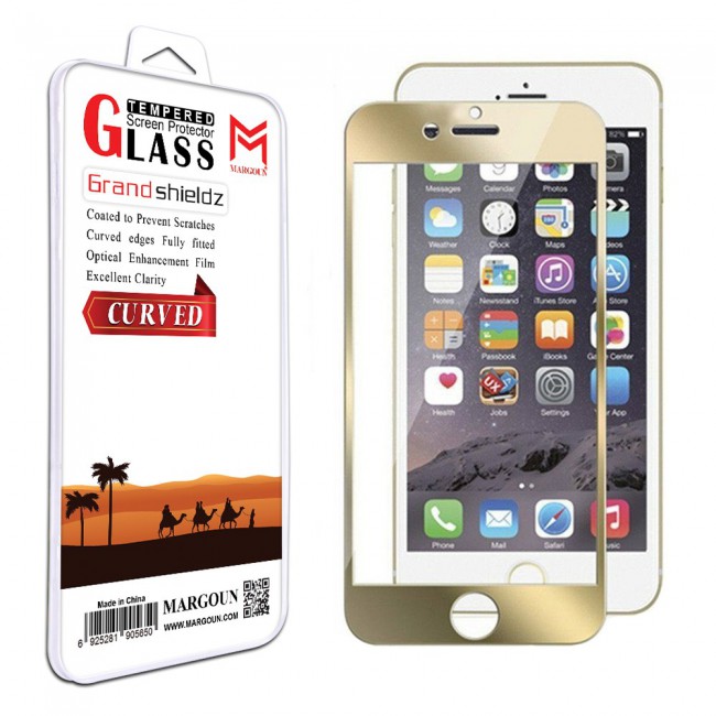 Margoun Grand Shieldz 3D Screen Protector for Apple iphone 7/8 (4.7 inch ) – Gold ,Rose Gold