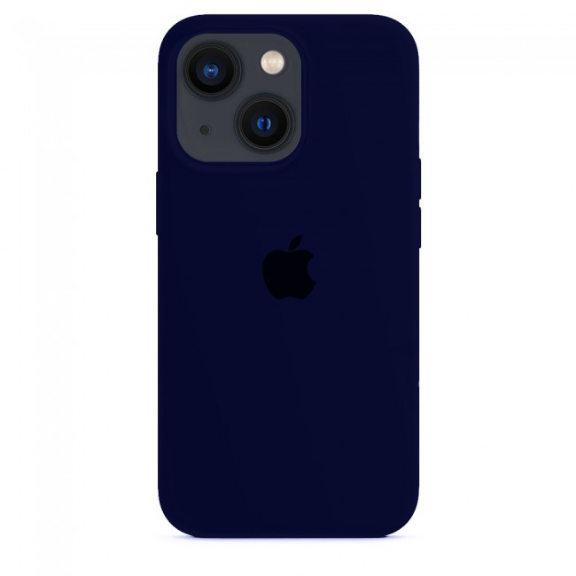 Margoun Silicone Case Cover for Apple iPhone 13 - Dark Blue