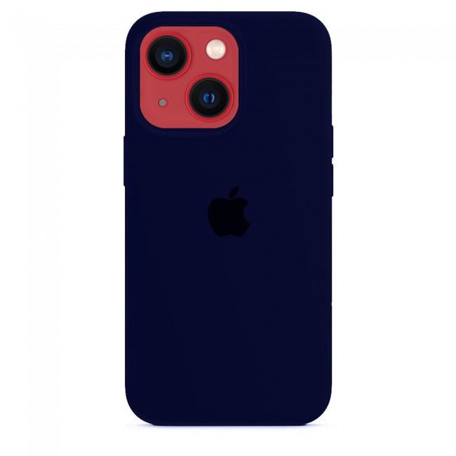 Margoun Silicone Case Cover for Apple iPhone 13 - Dark Blue