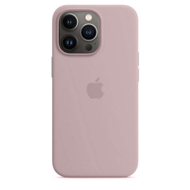 Margoun Silicone Case Cover for Apple iPhone 13 Pro Max - Pink Sand