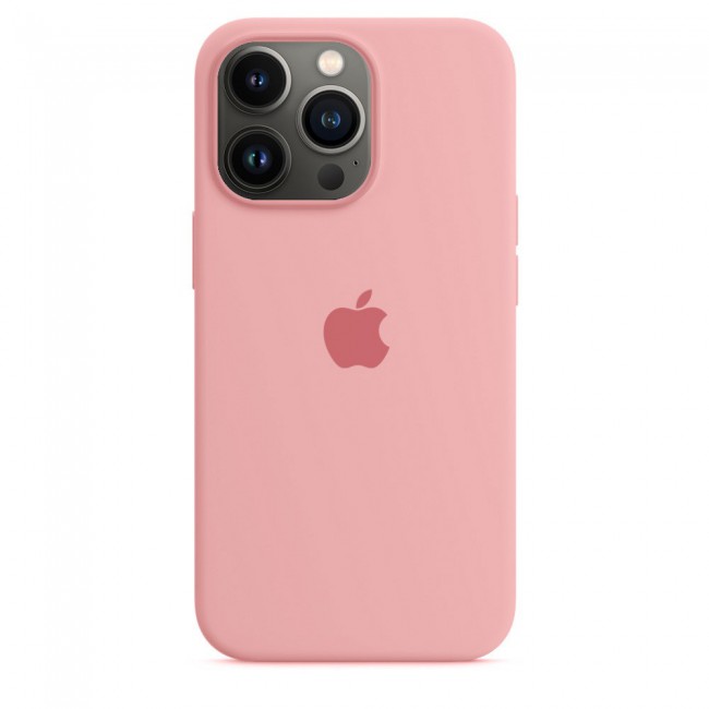 Margoun Silicone Case Cover for Apple iPhone 13 Pro Max - Pink