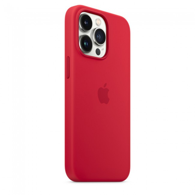 Margoun Silicone Case Cover for Apple iPhone 13 Pro - Red