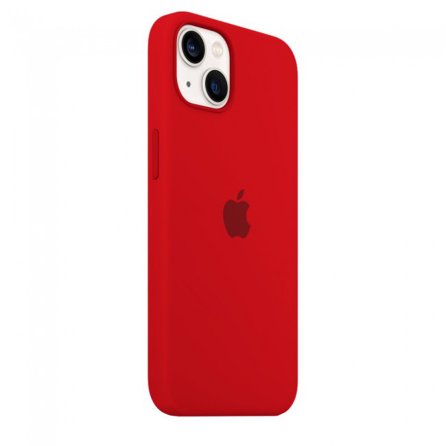 Margoun Silicone Case Cover for Apple iPhone 13 - Red