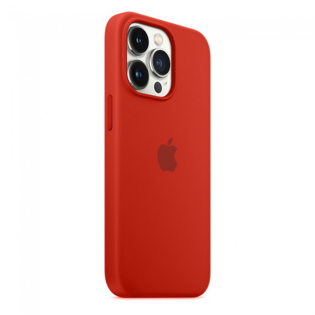 Margoun Silicone Case Cover for Apple iPhone 13 Pro - Red