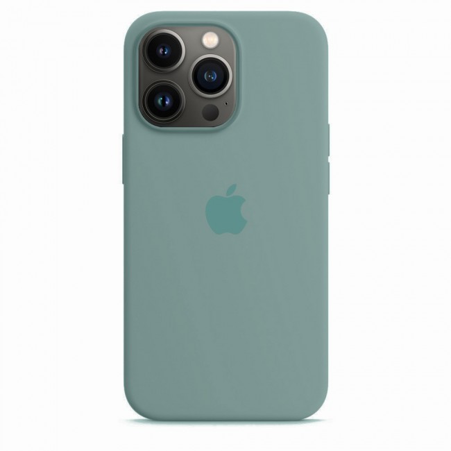 Margoun Silicone Case Cover for Apple iPhone 13 Pro - Cactus Green