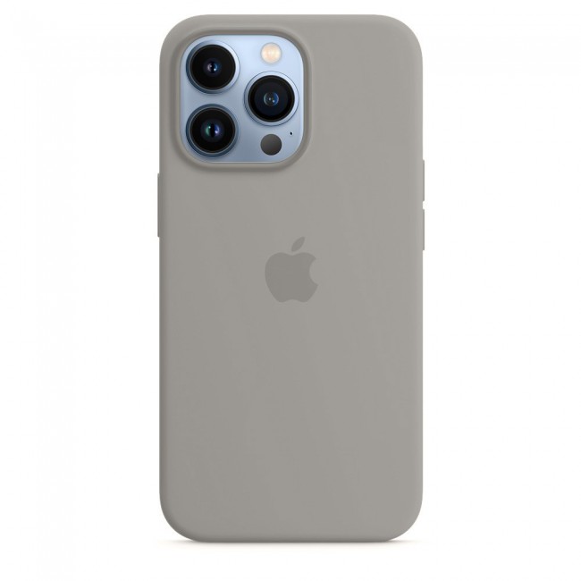 Margoun Silicone Case Cover for Apple iPhone 13 Pro - Grey