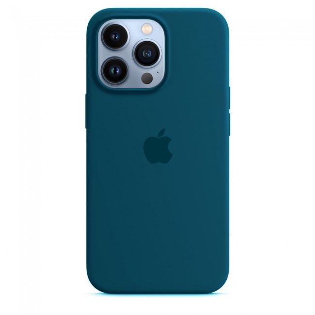 Margoun Silicone Case Cover for Apple iPhone 13 Pro - Pine Green