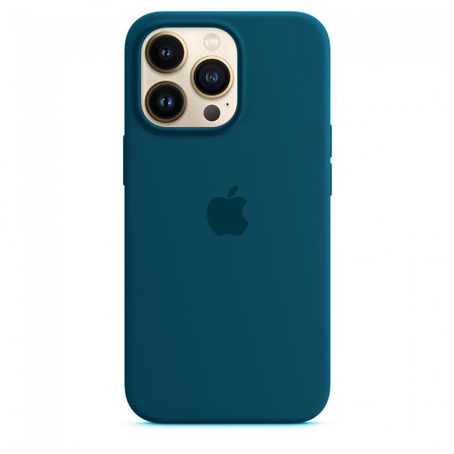 Margoun Silicone Case Cover for Apple iPhone 13 Pro - Pine Green