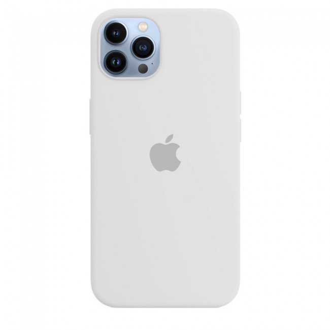 Margoun Silicone Case Cover for Apple iPhone 13 Pro - White